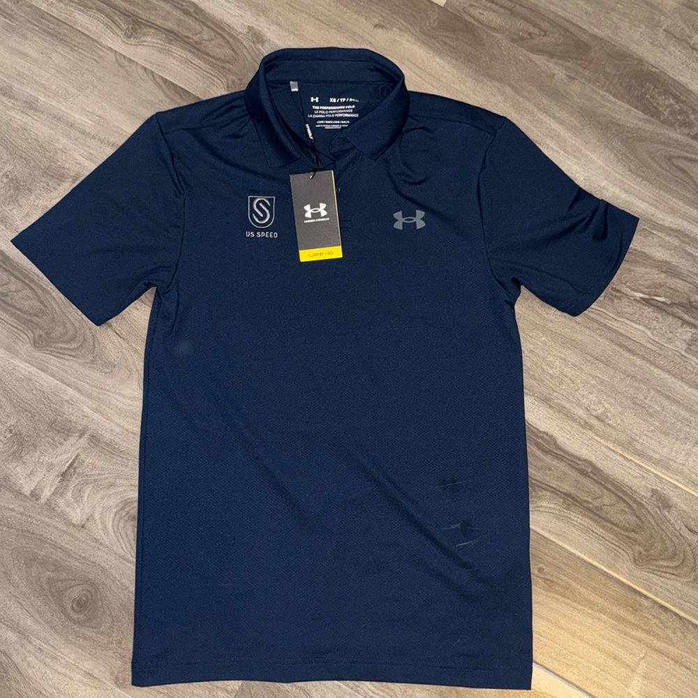 Under Armour Navy Polo Shirt